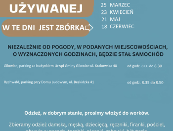 ZBIÓRKA ODZIEŻY UŻYWANEJ - zdjęcie1