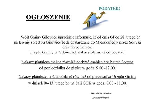 OGŁOSZENIE